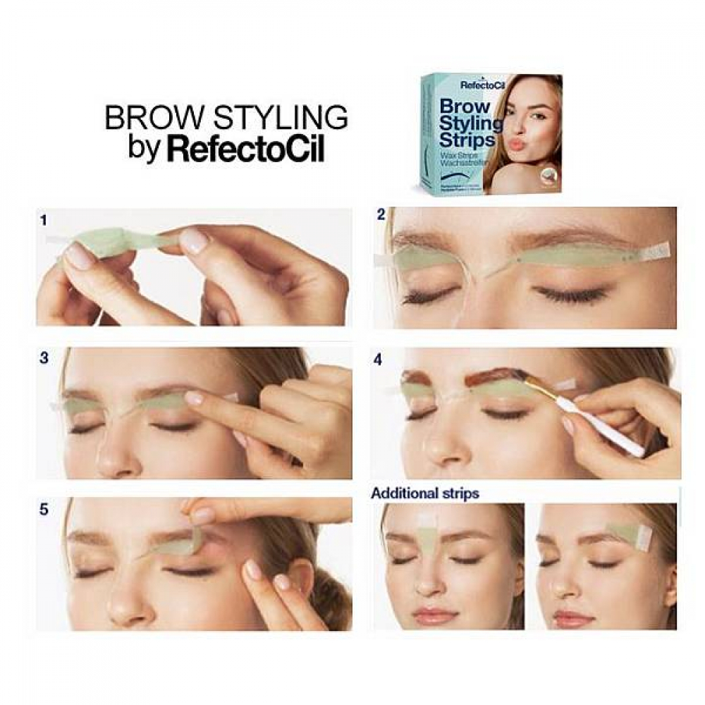 CleanCos Beauty refectocil brow styling stripes
